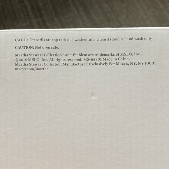 Martha Stewart Collection 7-Pc Stainless Steel & Nylon Utensil Set - Picture 7 of 8